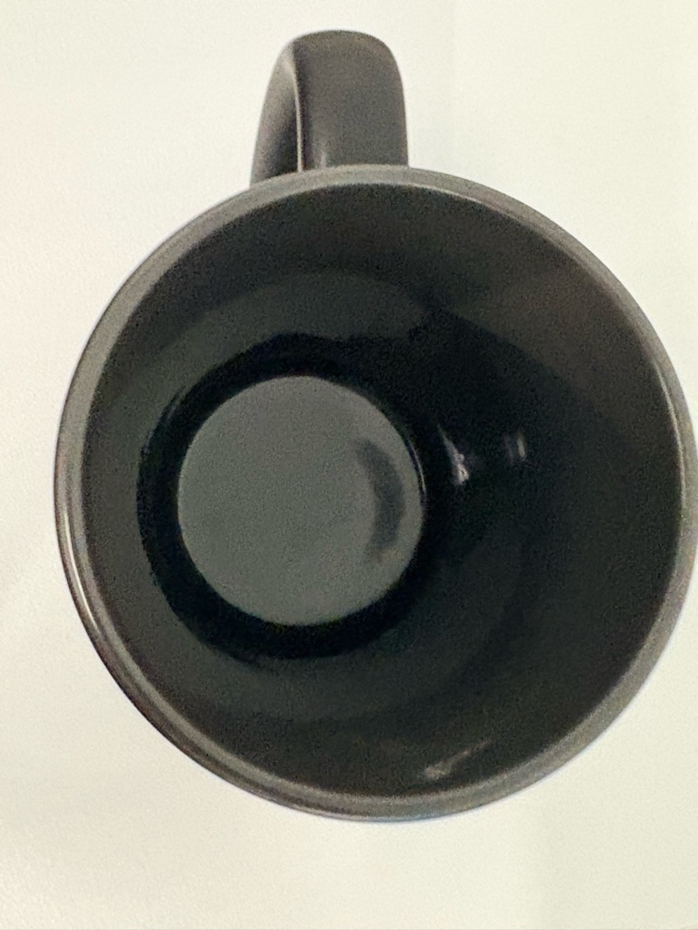 Matte Black / Dark Gray Ceramic Coffee Cup Mug - Home Accents - Picture 2 of 3